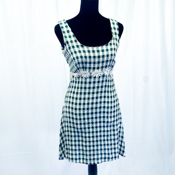 Vintage 90s Dress Clueless Era Style Summer Sun Dress Blondie And Me Brand - Picture 2 of 15